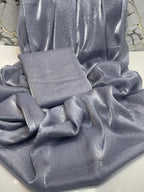 Luxury Korean Shesha Silk Saree – Full Galleter Work (7 Meter)