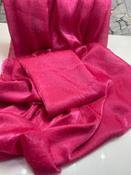 Luxury Korean Shesha Silk Saree – Full Galleter Work (7 Meter)