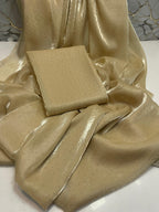 Luxury Korean Shesha Silk Saree – Full Galleter Work (7 Meter)