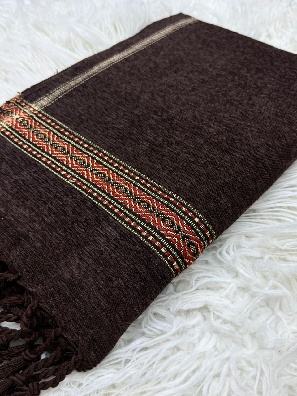 Elegant Khaddi Velvet Gents Shawl