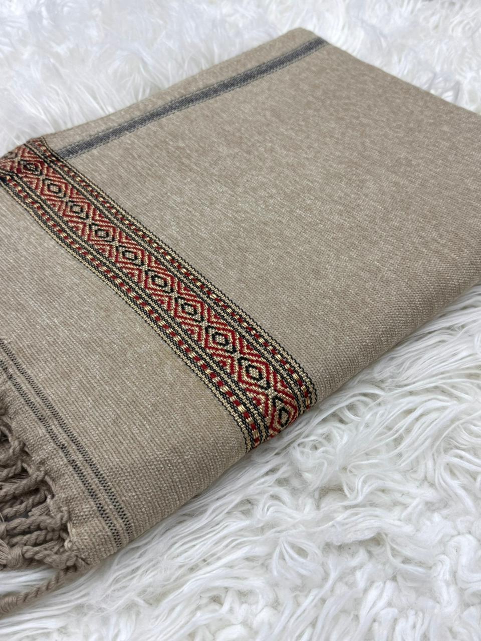 Elegant Khaddi Velvet Gents Shawl