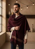 Elegant Khaddi Velvet Gents Shawl