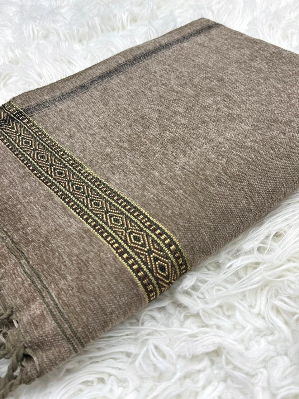 Elegant Khaddi Velvet Gents Shawl