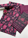 Premium 3-Piece Unstitched Suit