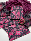 Premium 3-Piece Unstitched Suit